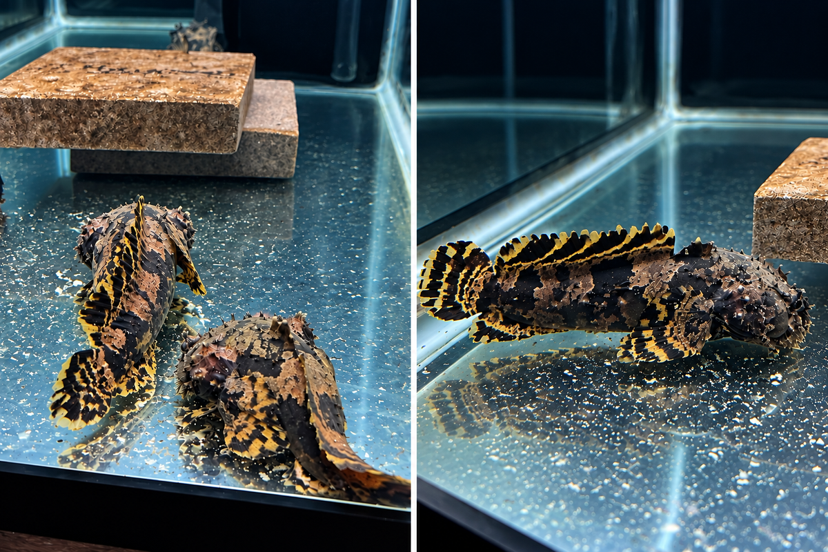 Freshwater Lionfish 4–5" Batrachomoeus trispinosus Rare Live Aquarium Fish