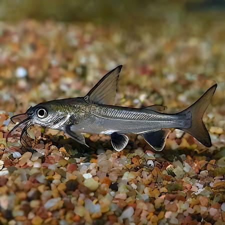 2-Pack Silver Cat Shark (Sciades seemanni) 2.0–2.5” – Live Freshwater Fish
